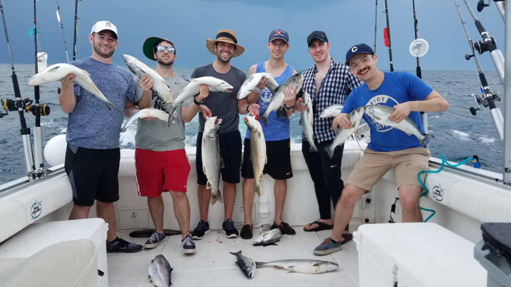 huge coho lake michigan