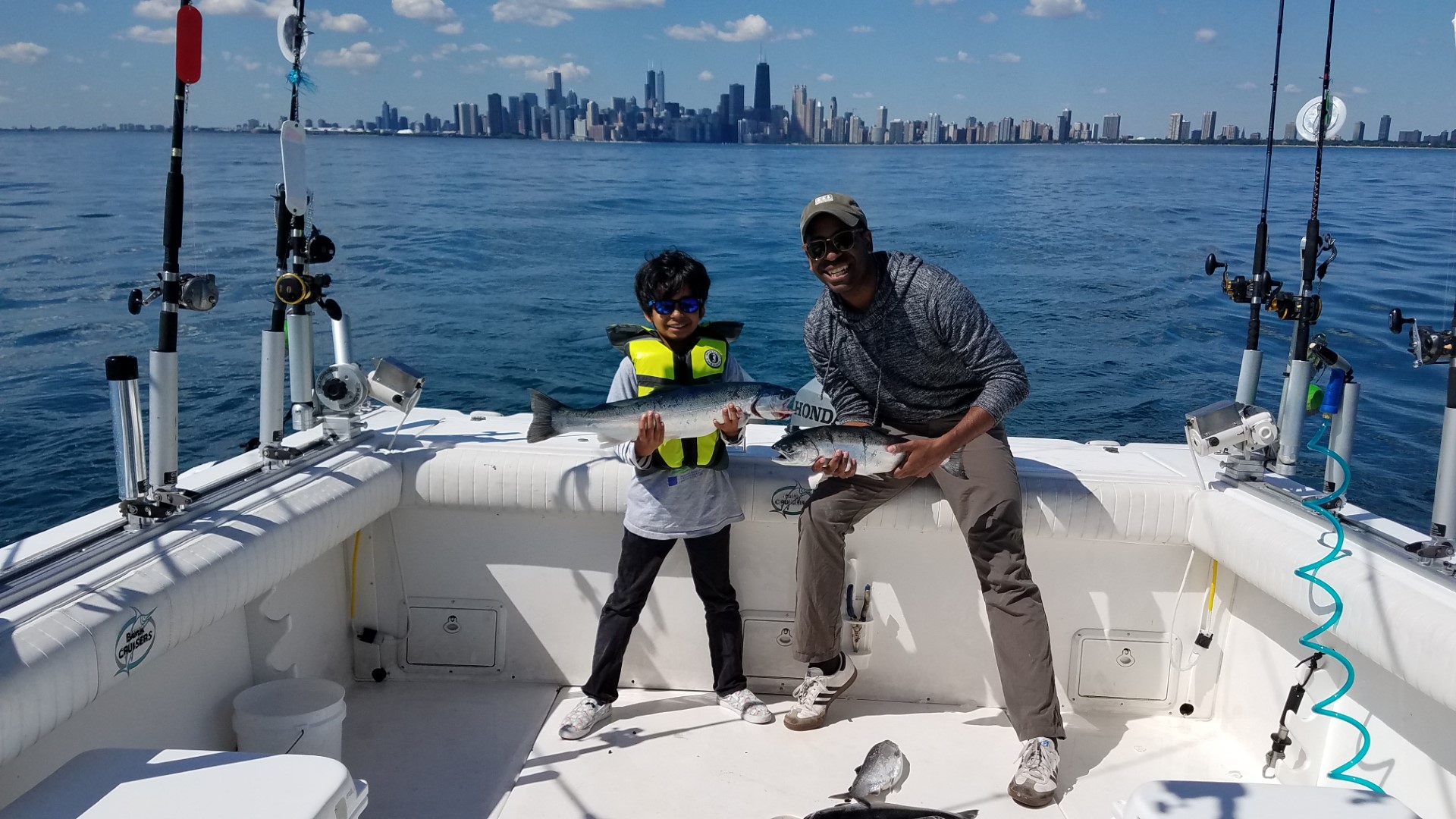  Lake - Michigan - Fishing -2017-06-27-102301 Storm Warning Chicago Fishing 