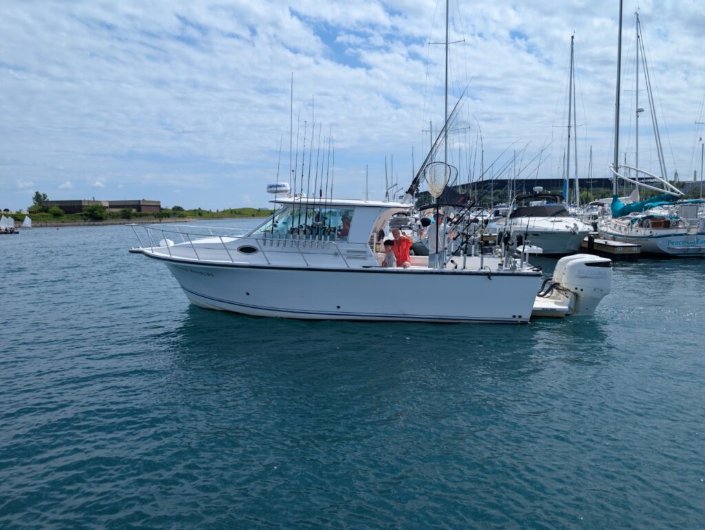 Chicago Fishing July Charter